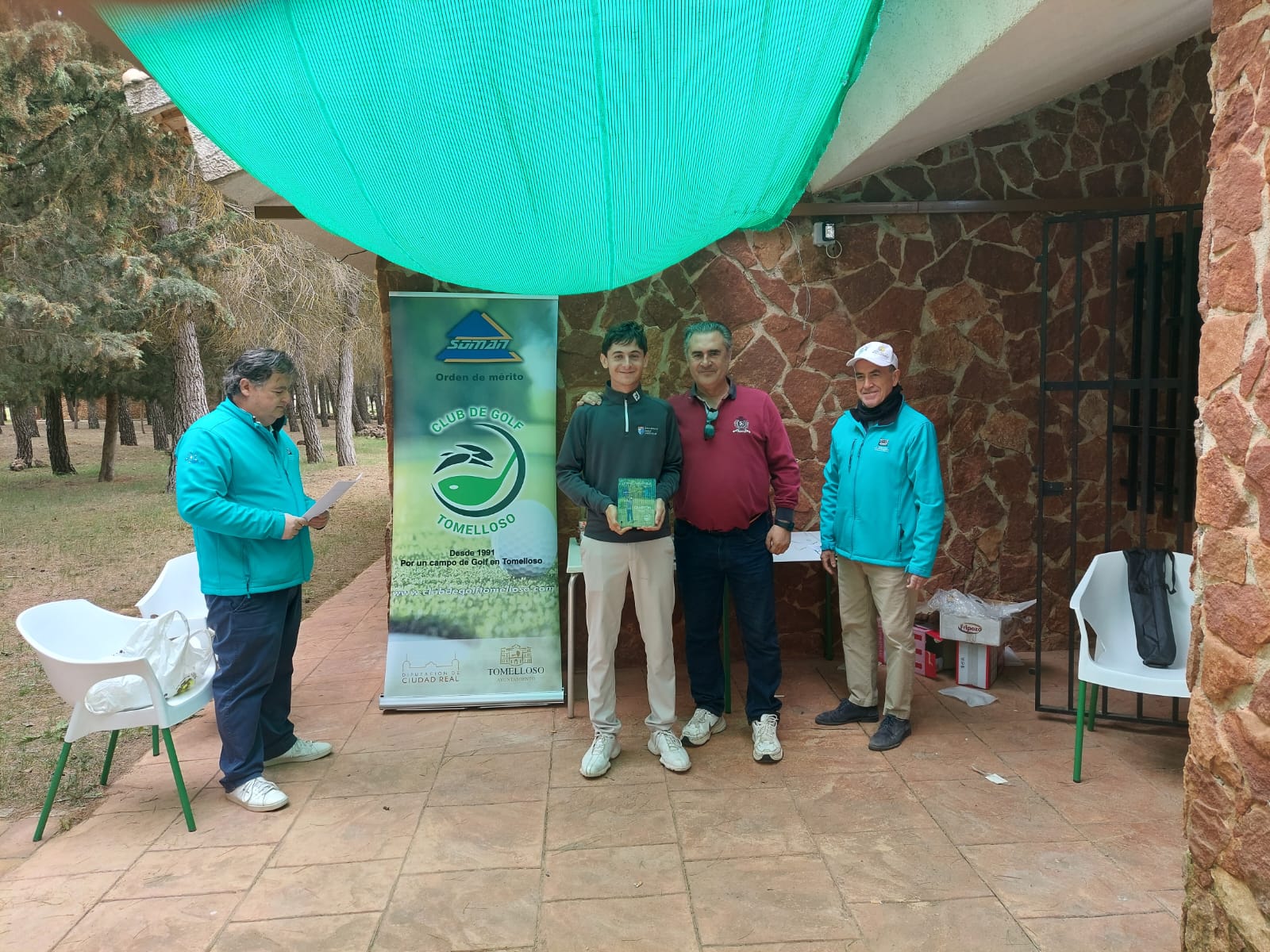 Raúl Aliaga ganador Scratch con 71 golpes del  Torneo SUINRA de golf 