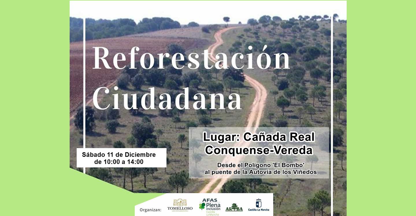 Ya hay nueva fecha para la Jornada de Reforestación en Tomelloso: este sábado, 11 de diciembre
