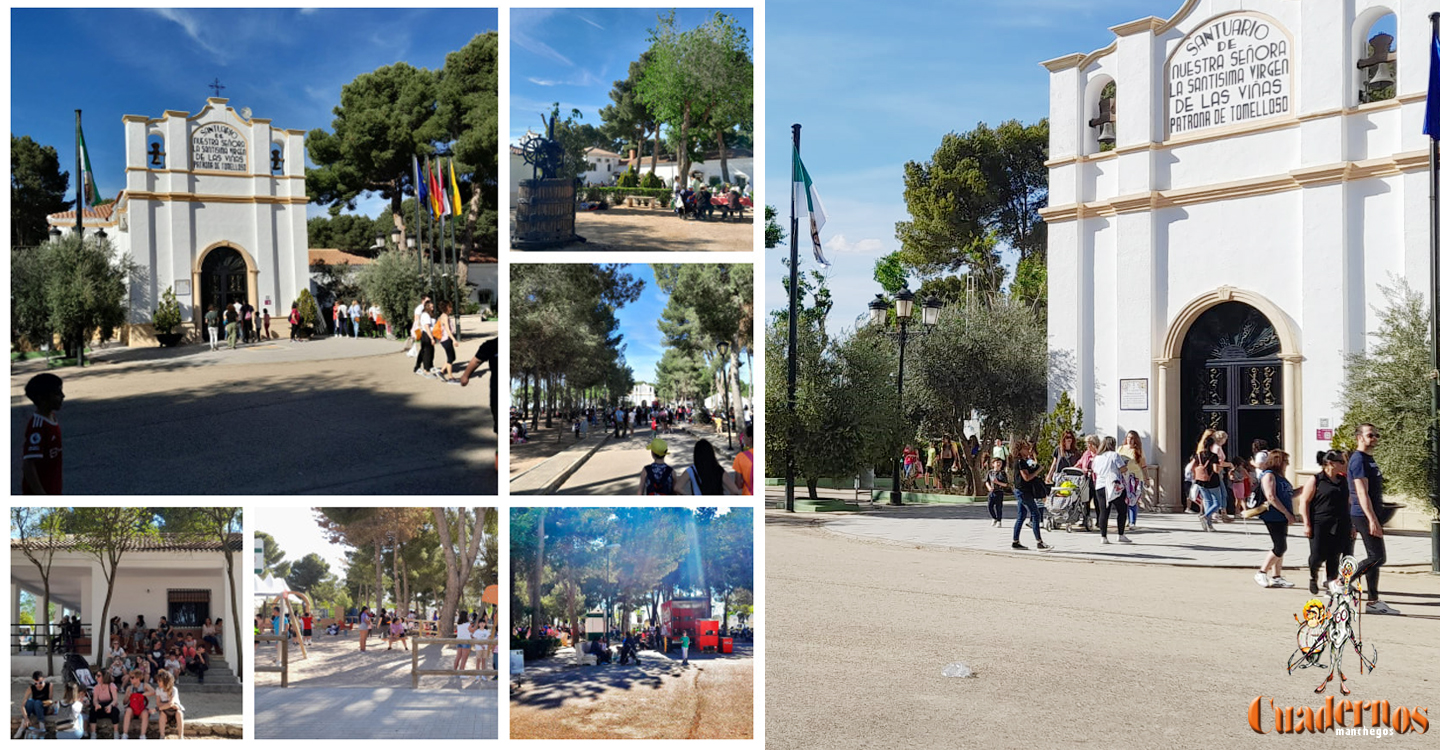 El santuario de Pinilla recibe a los tomelloseros que se reúnen para celebrar el día de San Marcos