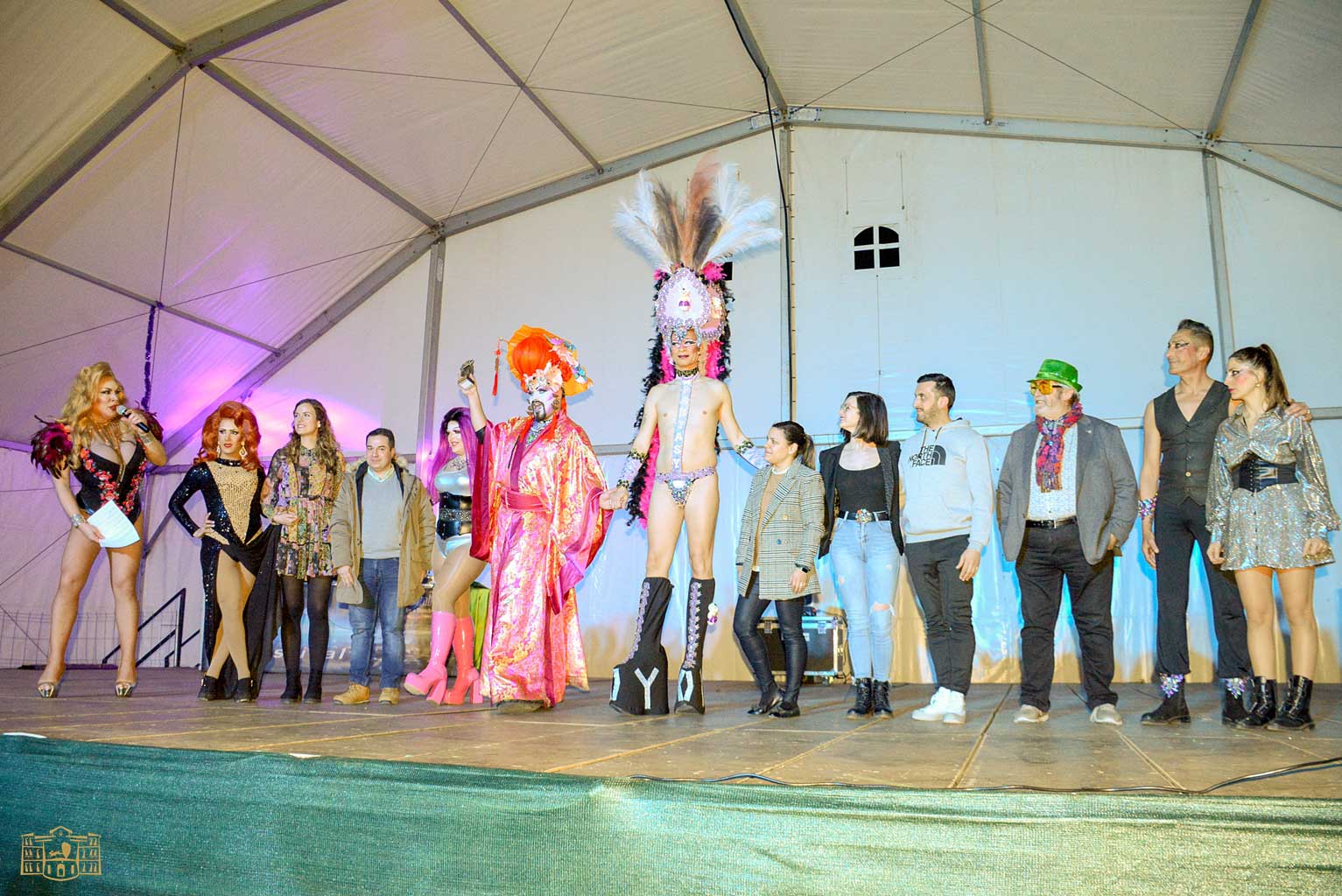 El VI Concurso de Drag Queen abarrotó el Palacio del Carnaval con la siempre provocadora Chumina Power