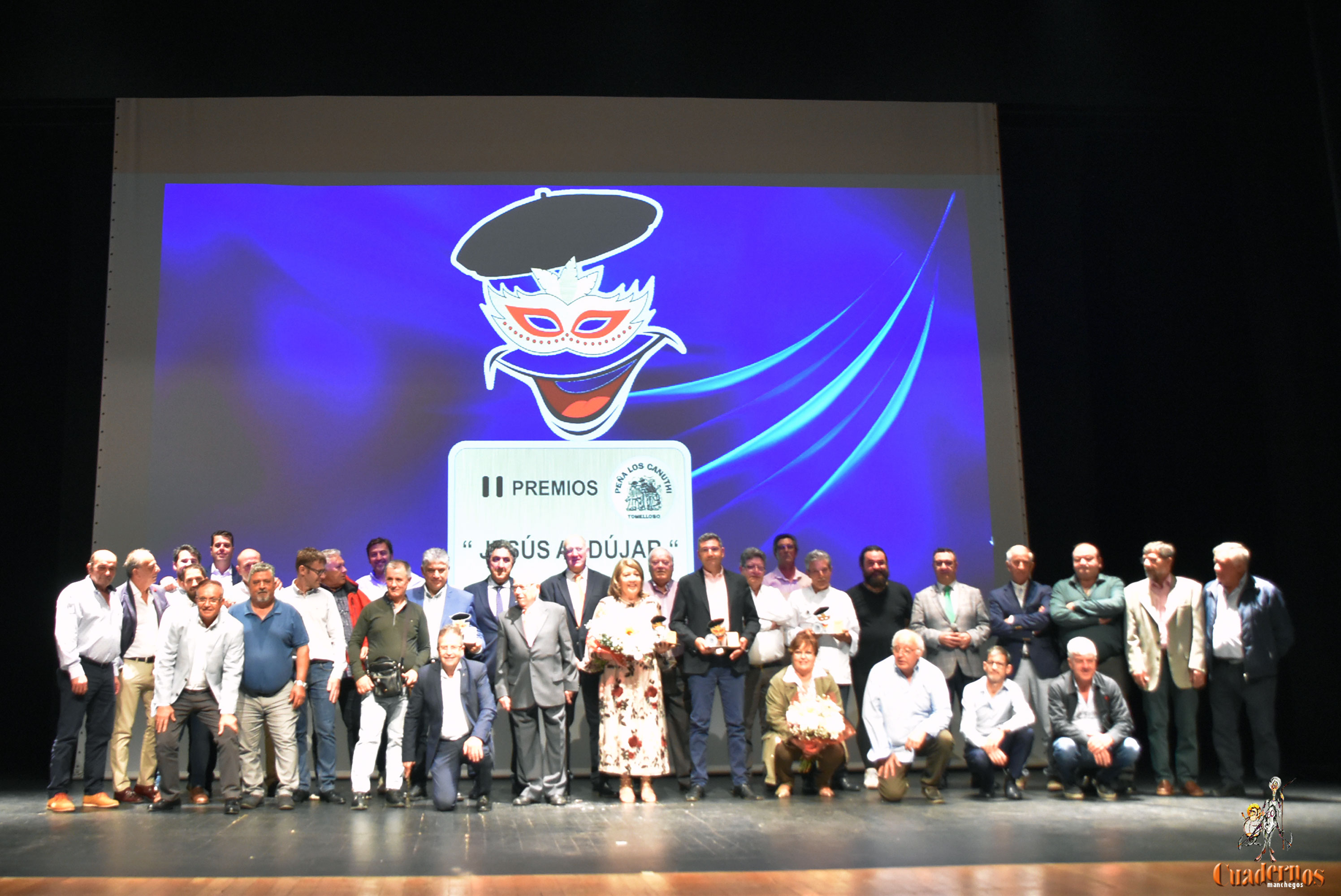 Emotivos reconocimientos tomelloseros en la II Gala de Premios “Jesús Andújar” donde “El Sevilla” puso el broche final