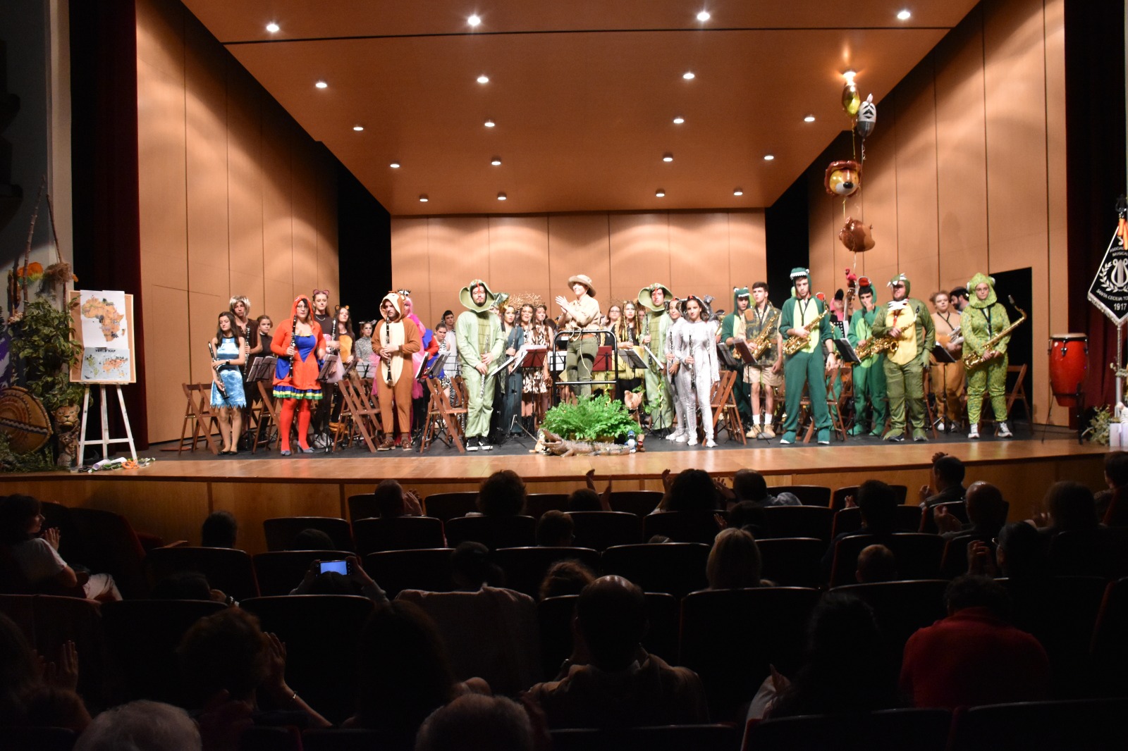 Una visita a la selva en el II Concierto Didáctico en Tomelloso de la A.M. Santa Cecilia