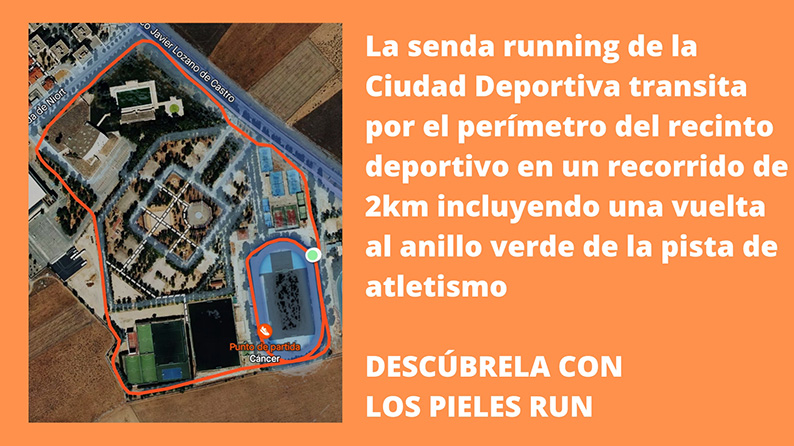 Los Pieles Run explican con un vídeo la nueva Senda Running que recorre el perímetro de la Ciudad Deportiva de Tomelloso