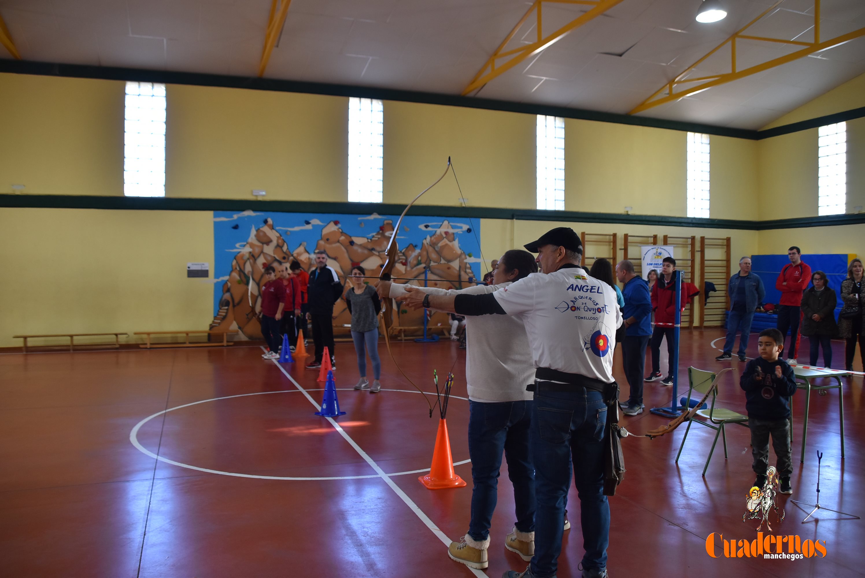 El XII Encuentro Deportivo "Los Delfines" finaliza hoy con su clásica prueba de Tiro con Arco