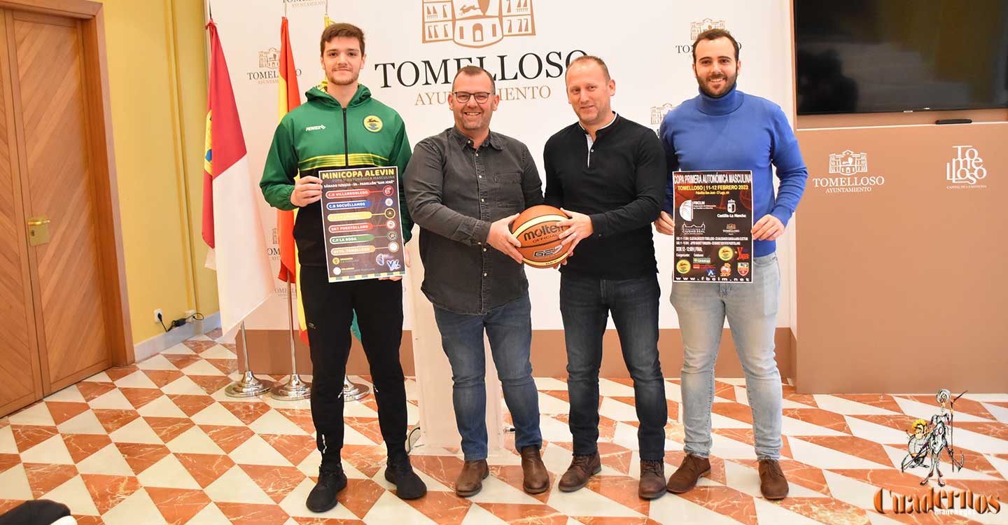 Tomelloso será la sede de la Copa 1ª Autonómica Masculina de Baloncesto del 11 al 12 de febrero