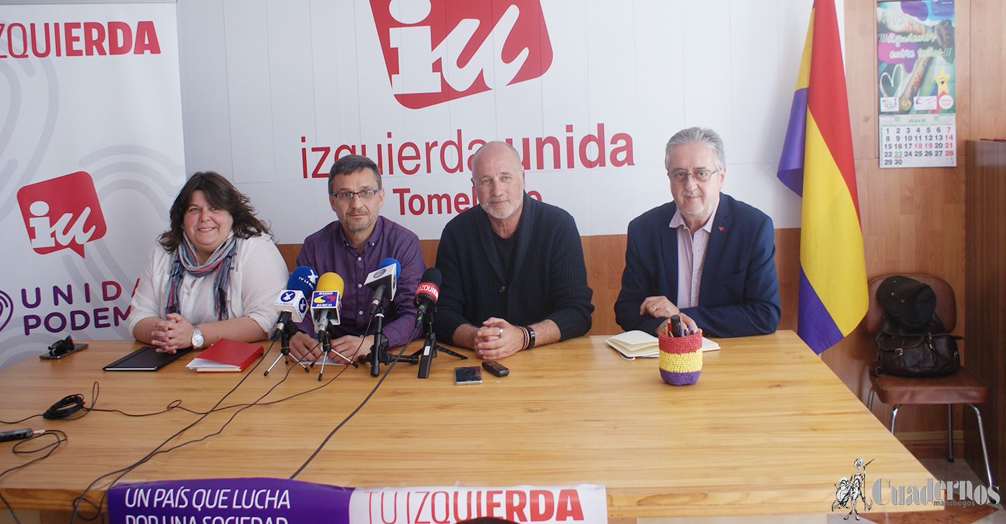 Unidas Podemos presenta su programa electoral a través de sus candidatos al Congreso y al Senado en las próximas elecciones.