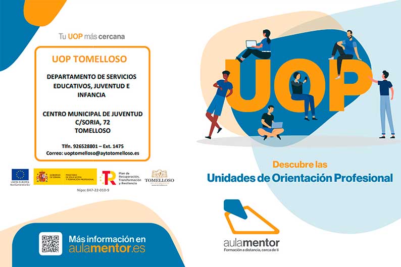 La Unidad de Orientación Profesional (UOP) pone sus servicios a disposición de empresas, cooperativas, organizaciones agrarias, asociaciones y otros colectivos