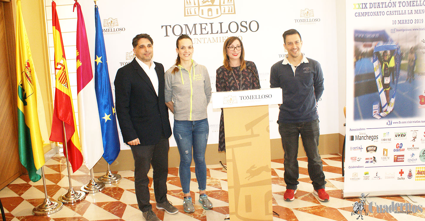 Presentación del XXIX Duatlón Sprint de Tomelloso 2019 un referente deportivo regional