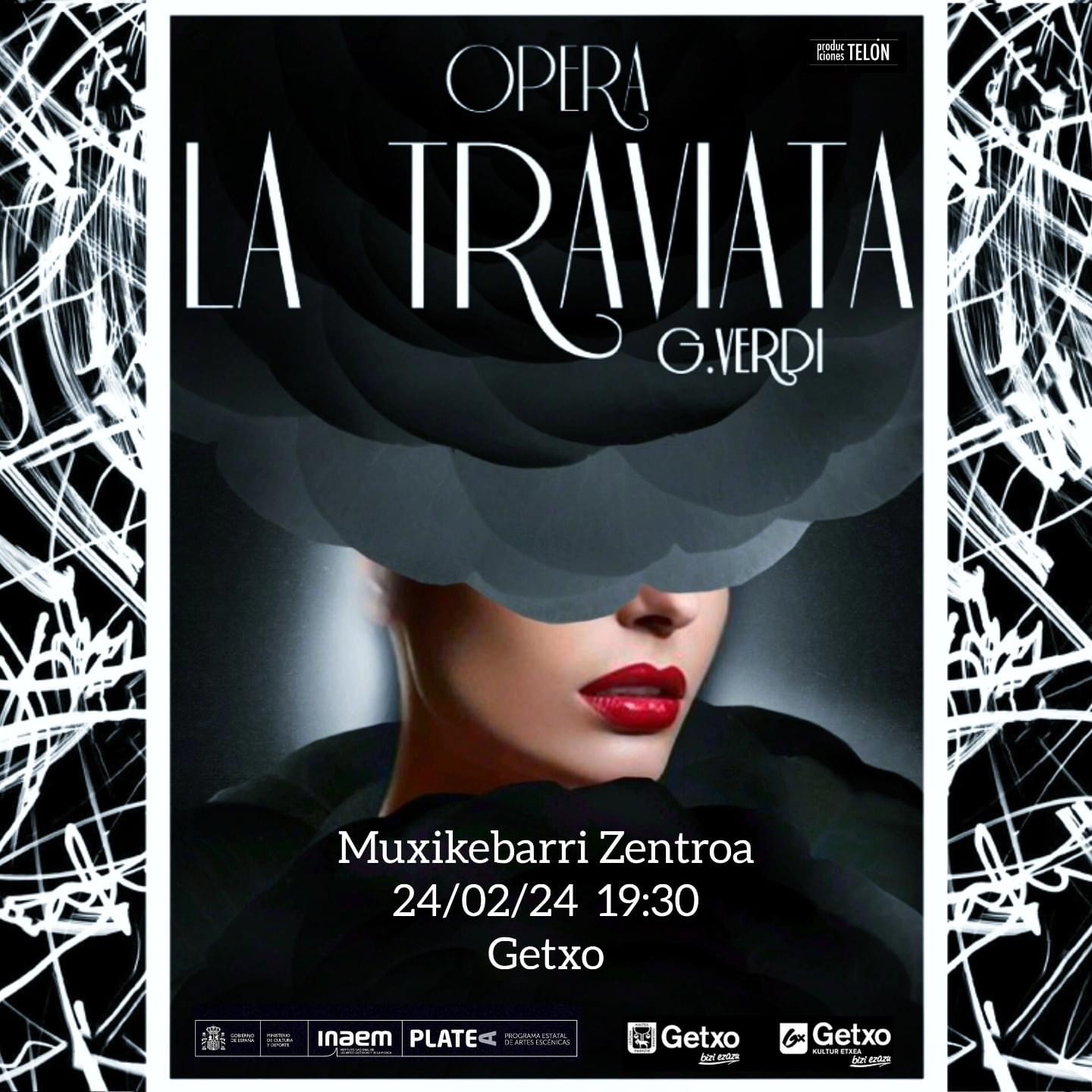 AMAO y la Ópera Traviata en Getxo