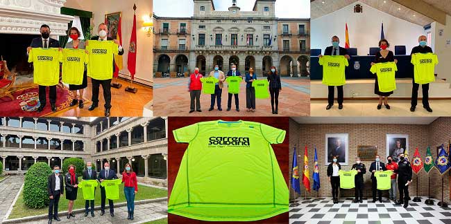 Ávila se viste de solidaridad con motivo de la IX 'Carrera Solidaria' de Fundación Eurocaja Rural en beneficio de Cruz Roja