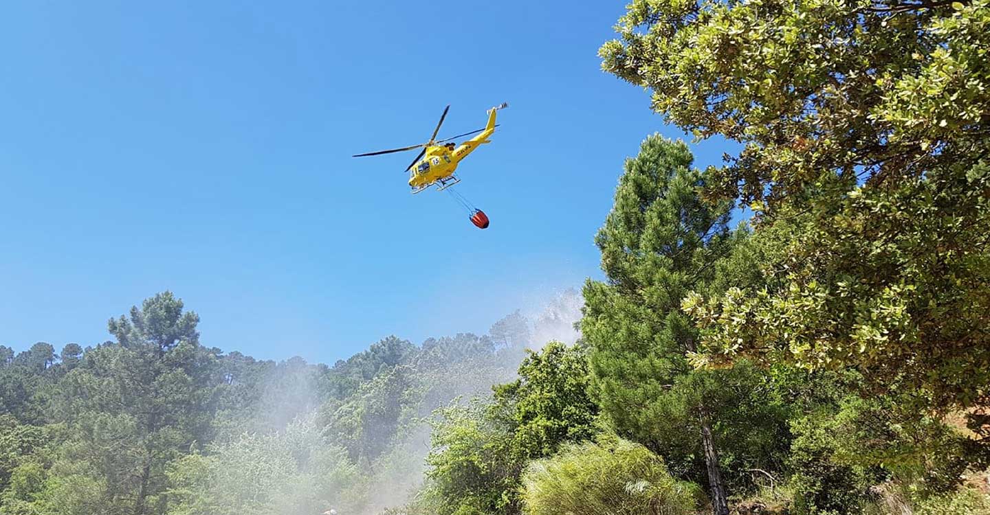 Castilla-La Mancha amplía los medios de extinción de incendios forestales durante la Semana Santa 