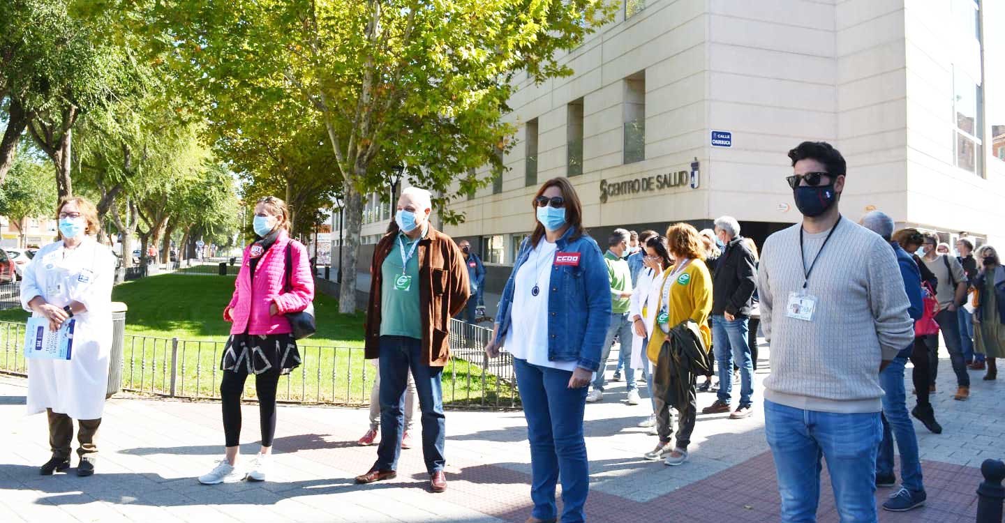 Concentraciones de CCOO-Sanidad en CLM para reclamar “más inversión, más profesionales y más medios diagnósticos” en Atención Primaria