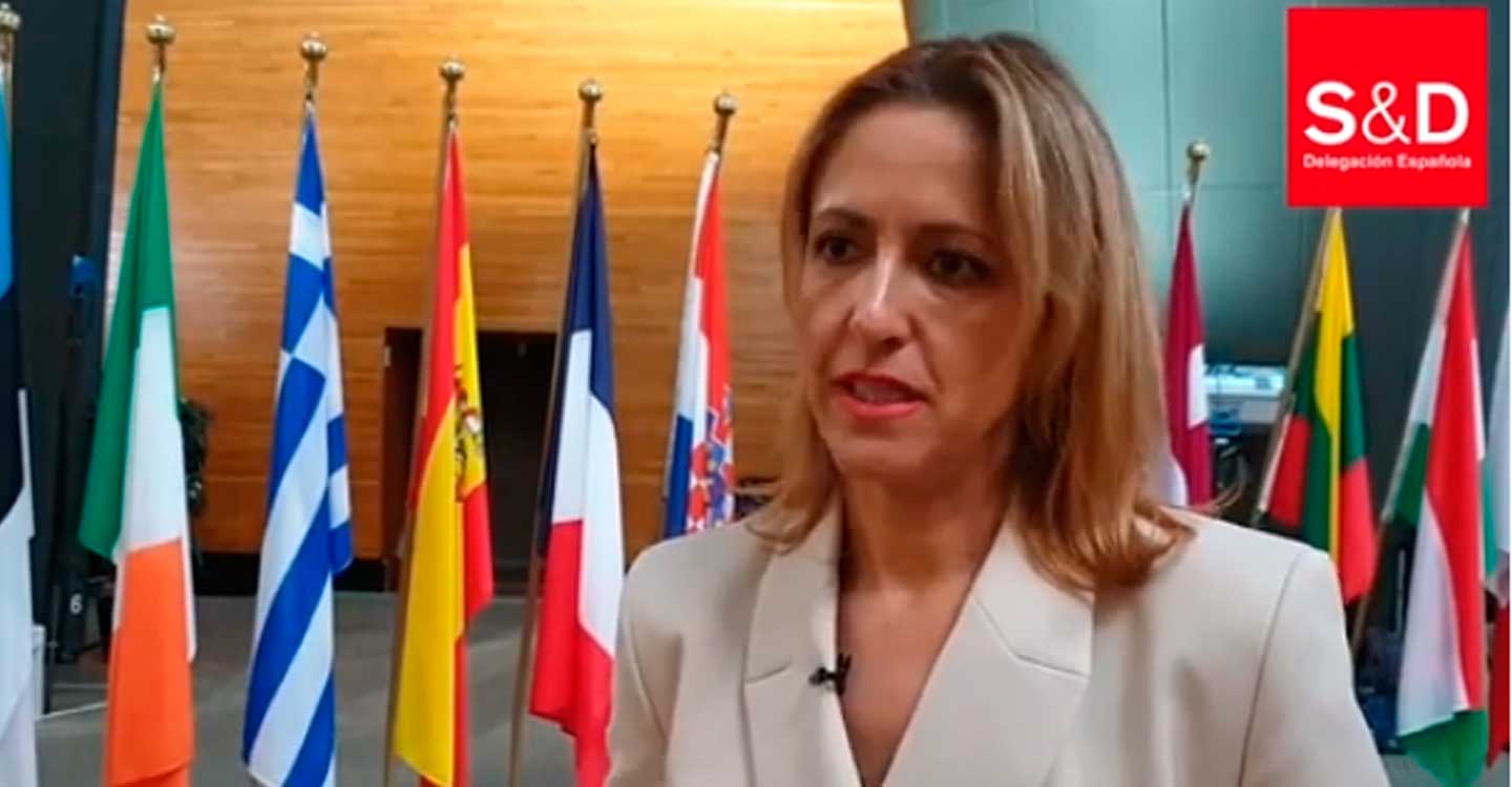 Cristina Maestre reclama a la UE ayuda para paliar los efectos de las inundaciones en España