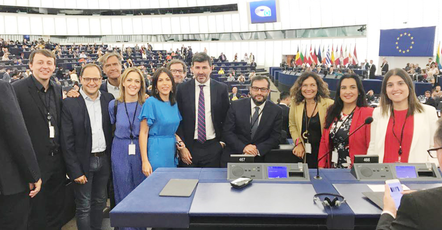 Cristina Maestre se estrena como eurodiputada en la constitución del nuevo Parlamento Europeo