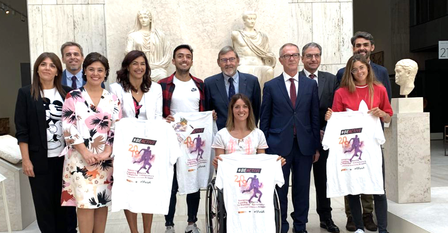 El CSD premia a Castilla-La Mancha con la ‘Noche BeActive’ por ser la región que más actividades celebró en la Semana Europea del Deporte del año pasado 