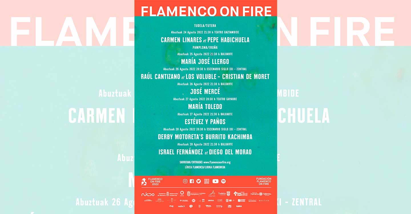 Arranca Flamenco On Fire, cinco días de cante, baile y guitarra. La lírica flamenca gobierna Navarra