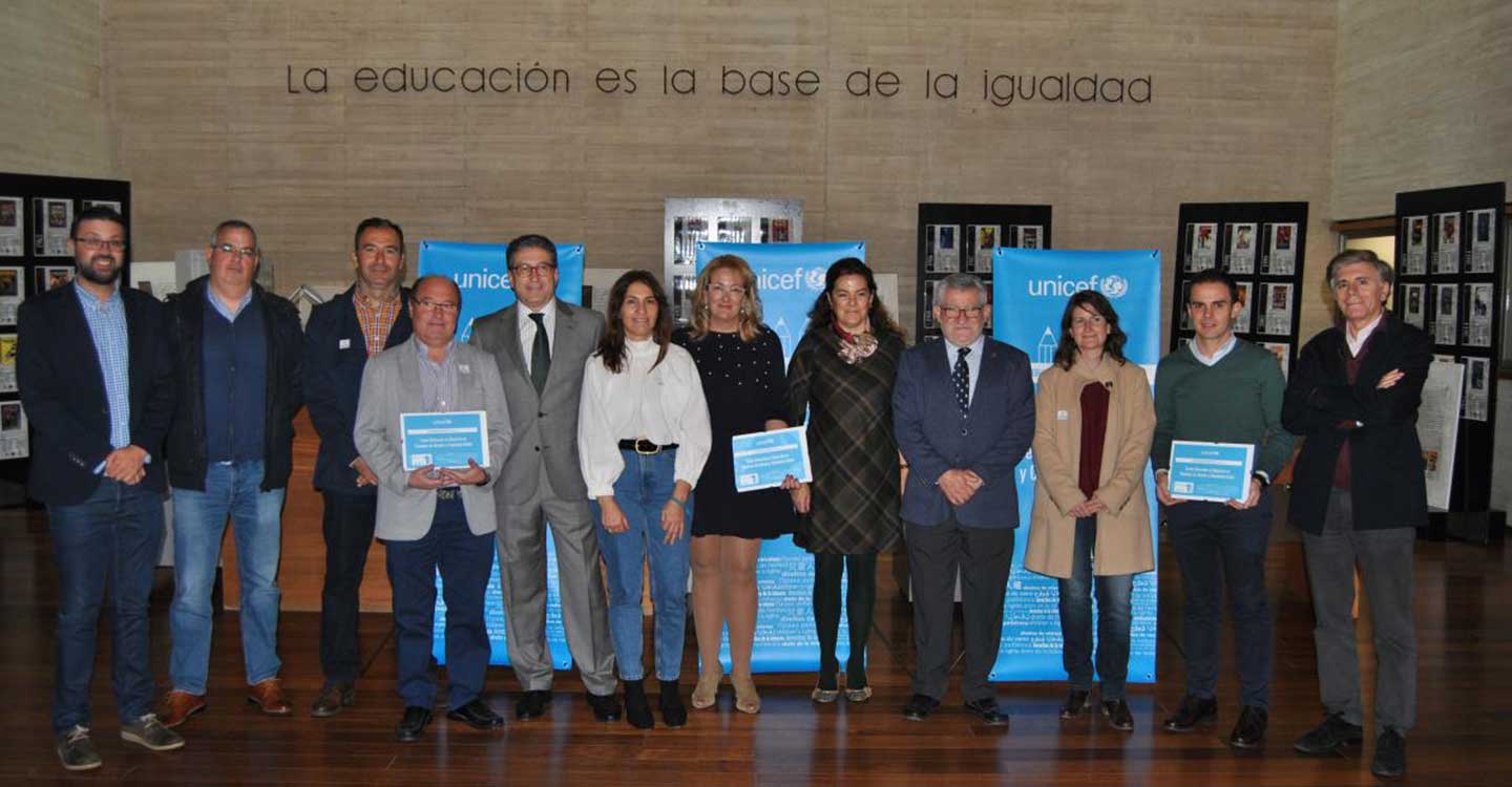 El Gobierno regional agradece a UNICEF el reconocimiento a ocho centros escolares de la región como referentes en educación en derechos de la Infancia y Ciudadanía