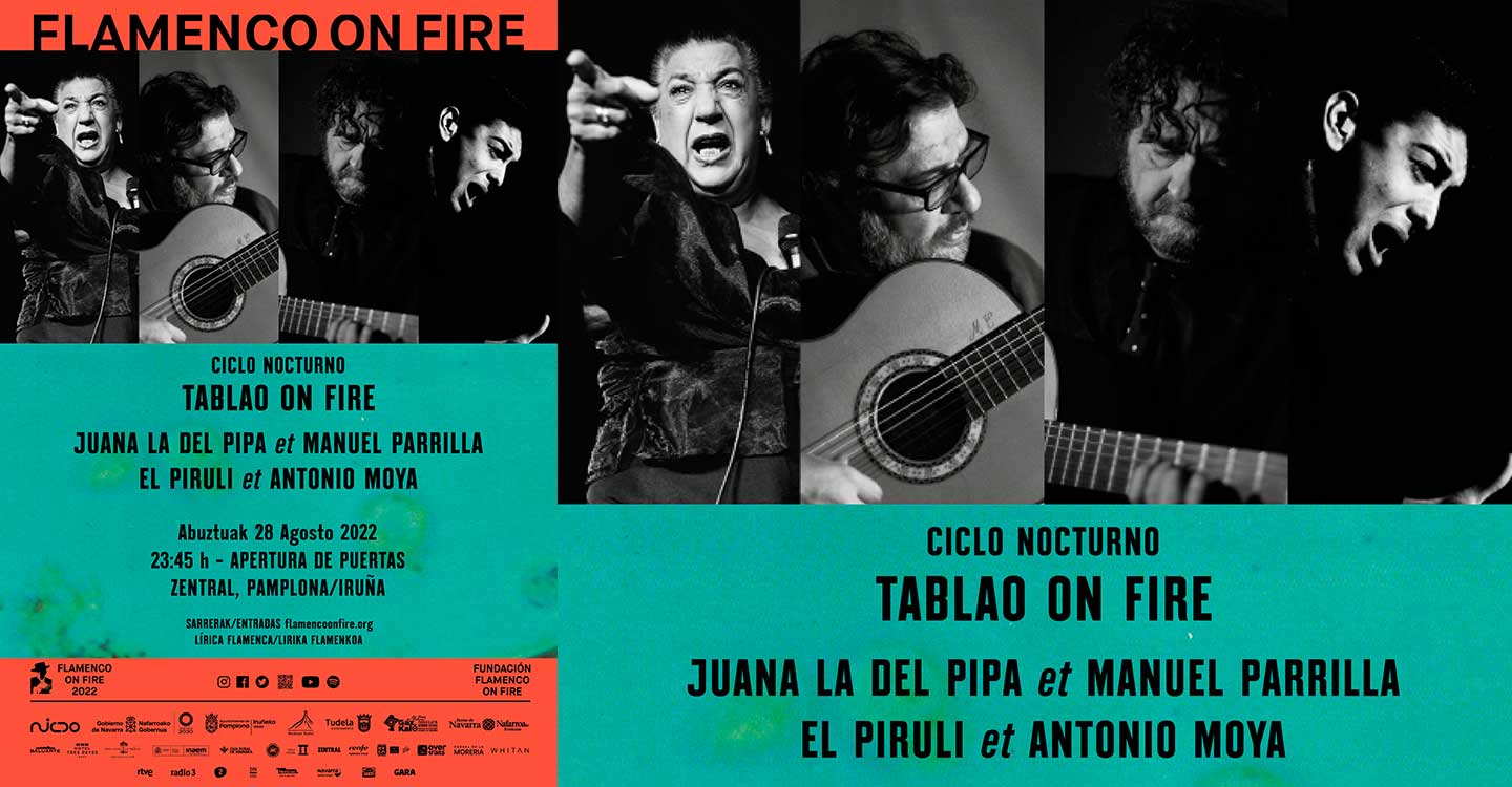 Juana la del Pipa, El Purili, Manuel Parrilla y Antonio Moya devuelven las noches de tablao a Flamenco on Fire