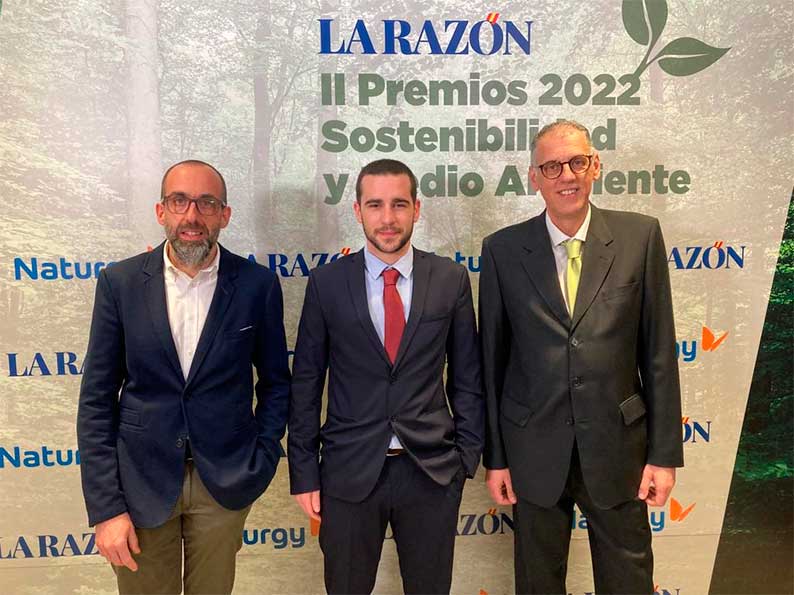 LAINCO recibe el Premio Sostenibilidad y Medio Ambiente 