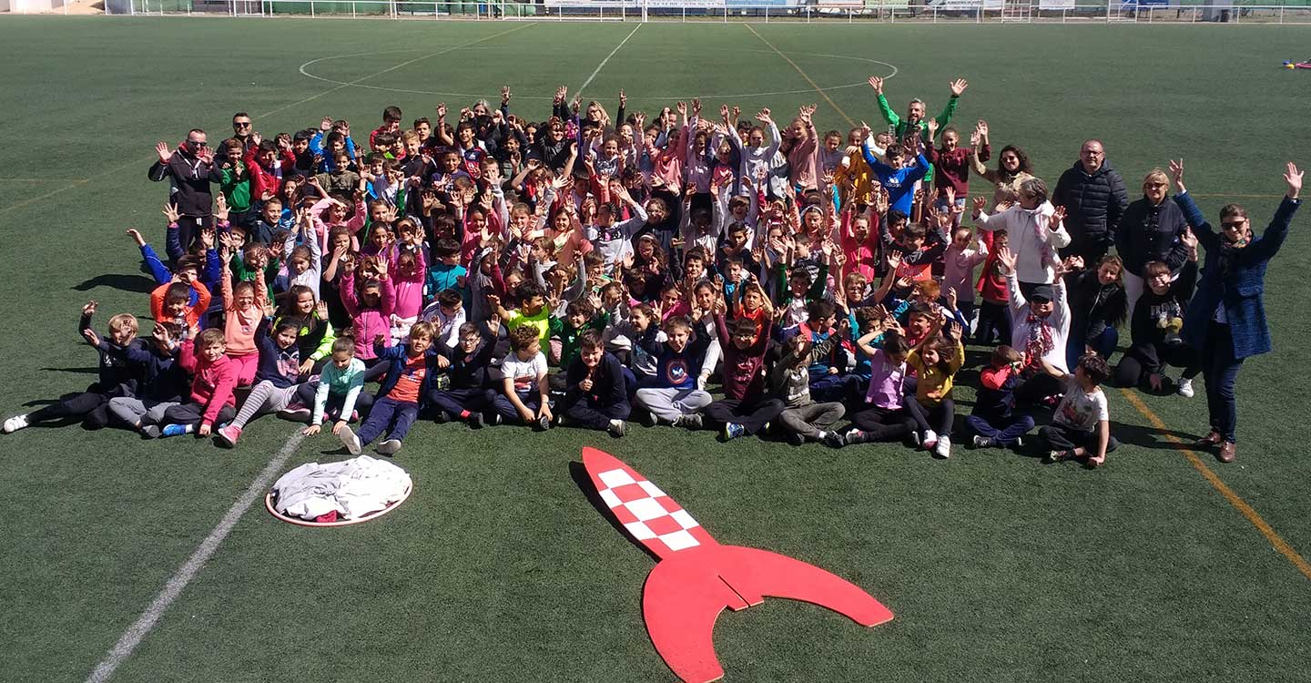 Los escolares de 100 centros de la región viajaron más allá de la Luna en su reto deportivo de este curso, recorriendo 480.620 kilómetros