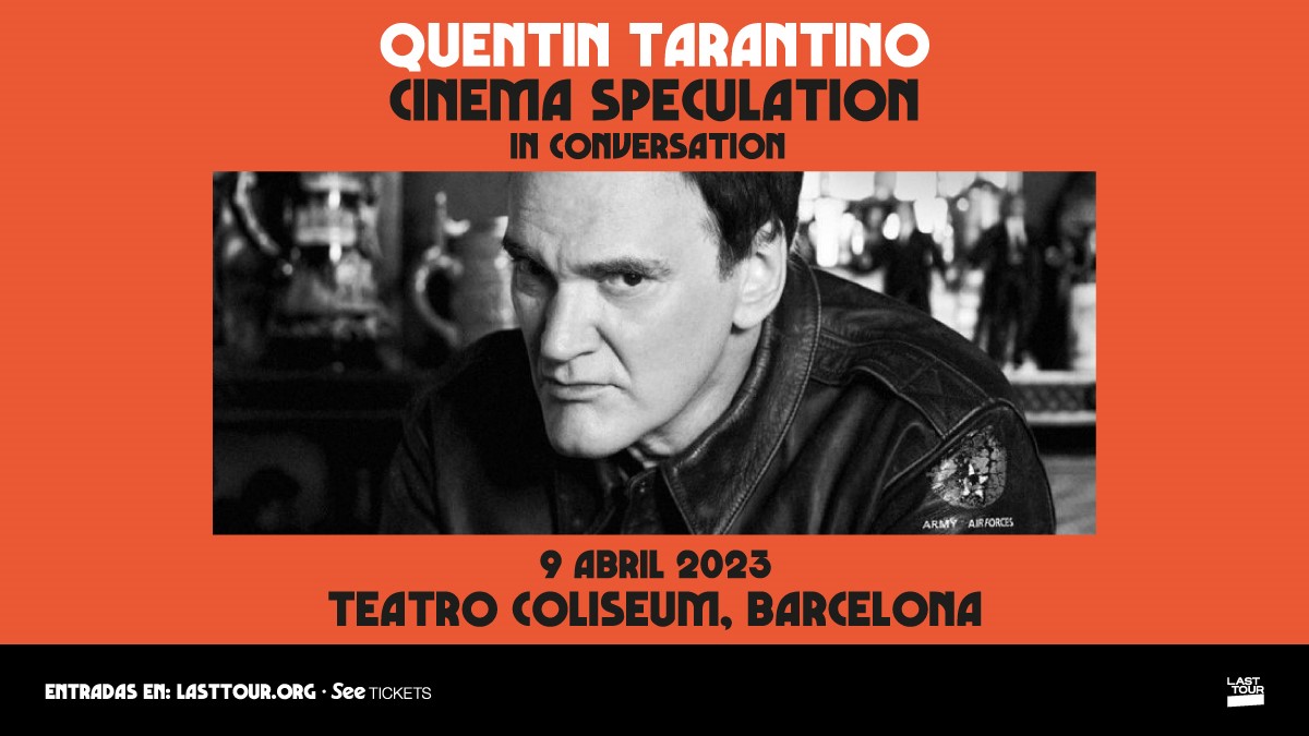 Quentin Tarantino anuncia un evento en directo en el Teatro Coliseum para presentar su nuevo libro, Meditaciones de Cine