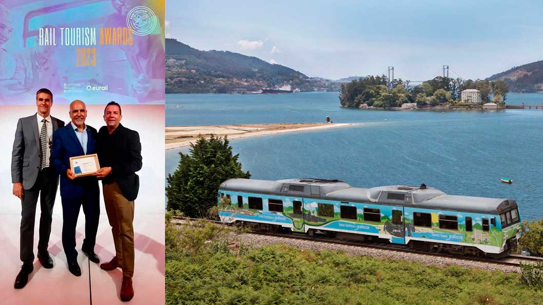 Los Trenes Turísticos de Galicia, galardonados en los Rail Tourism Awards 2023