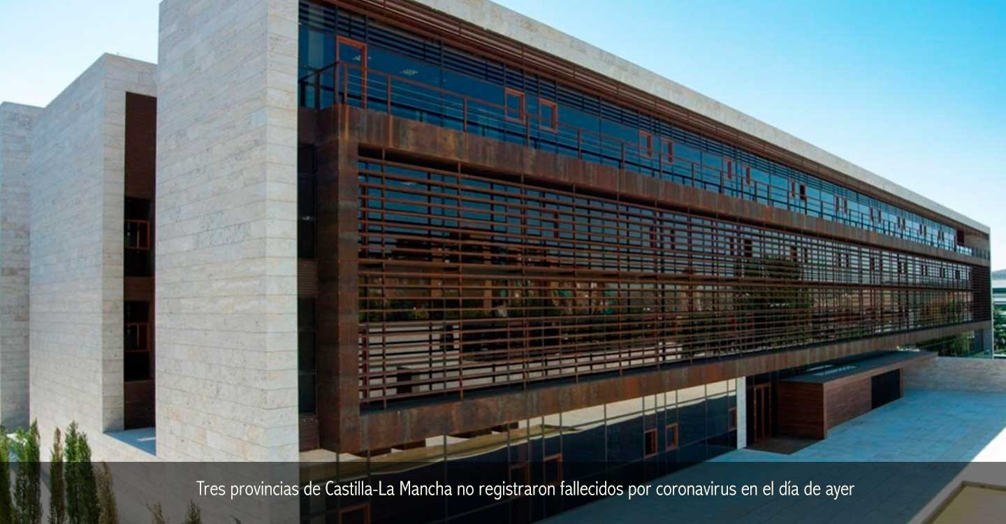 Tres provincias de Castilla-La Mancha no registraron fallecidos por coronavirus en el día de ayer 