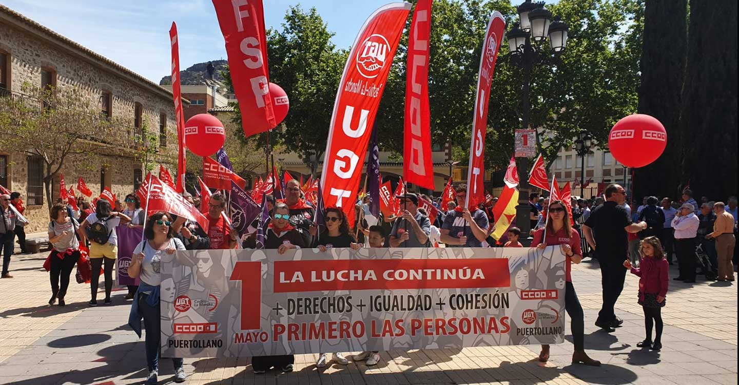 UGT y CCOO CLM reclaman un nuevo modelo social y económico tras la crisis del COVID-19 