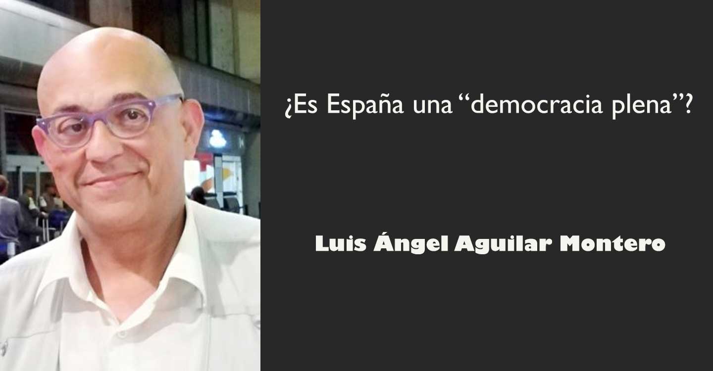 ¿Es España una “democracia plena”?
