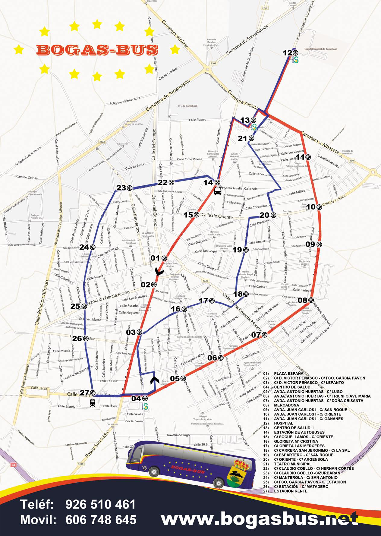 plano-autobuses Plano Autobuses de Tomelloso