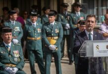 Afecto y admiración a la Guardia Civil