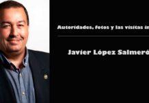 Autoridades, fotos y las visitas inútiles