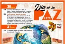 Los centros educativos de Villacañas se suman al Día Escolar de la No Violencia y la Paz