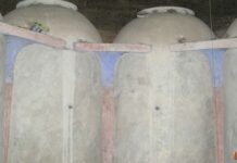 Cuevas Domésticas de Tomelloso (XXIV) : «Construcción de tinajas de cemento»