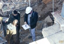 Expertos de la UCLM visitan la zona donde se produjeron los derrumbes para conocer el estado del terreno y plantear posibilidades para el estudio del subsuelo