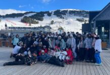 Cerca de 100 alumnos y alumnas del IES Eladio Cabañero disfrutan de la nieve en Andorra