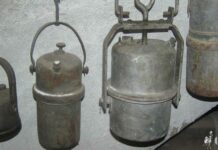 Iluminación en las cuevas de Tomelloso