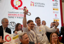 La tapa “Perdiz maíz y escabeche” de Jesús Iván Anaya ganadora del III Campeonato Oficial Hostelería de España – Tapas y Pinchos