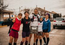Siete atletas del Club JM Serna Seguros lo dieron todo en el San Antón Trail de Puerto Lapice