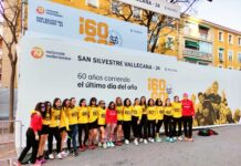 El A.C. Manchathon disfruta a lo grande en la San Silvestre Vallecana