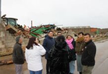 Blanca Fernández ofrece a la alcaldesa de Torre de Juan Abad la colaboración del Gobierno regional para recuperar la normalidad lo antes posible