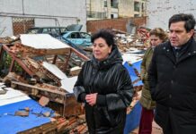 Valverde ofrece la ayuda de la Diputación de Ciudad Real para que Torre de Juan Abad recupere la normalidad cuanto antes tras el tornado