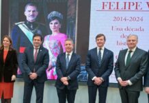 Valverde: «La ejemplaridad del Rey ha de ser una guía constante para los representantes públicos»