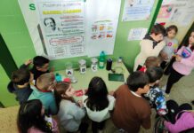 Día de la niña y la mujer en la ciencia en el Colegio Cervantes de Santa Cruz de Mudela