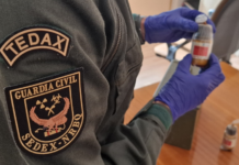 La Guardia Civil retira envases de ácido pícrico de varios centros escolares de la provincia de Albacete