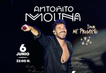 Antoñito Molina estará en Almería el próximo 6 de junio con su nuevo tour ‘Me Prometo’