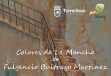 El pintor tomellosero, Fulgencio Buitrago, presenta en Tomelloso su exposición «Colores de La Mancha»