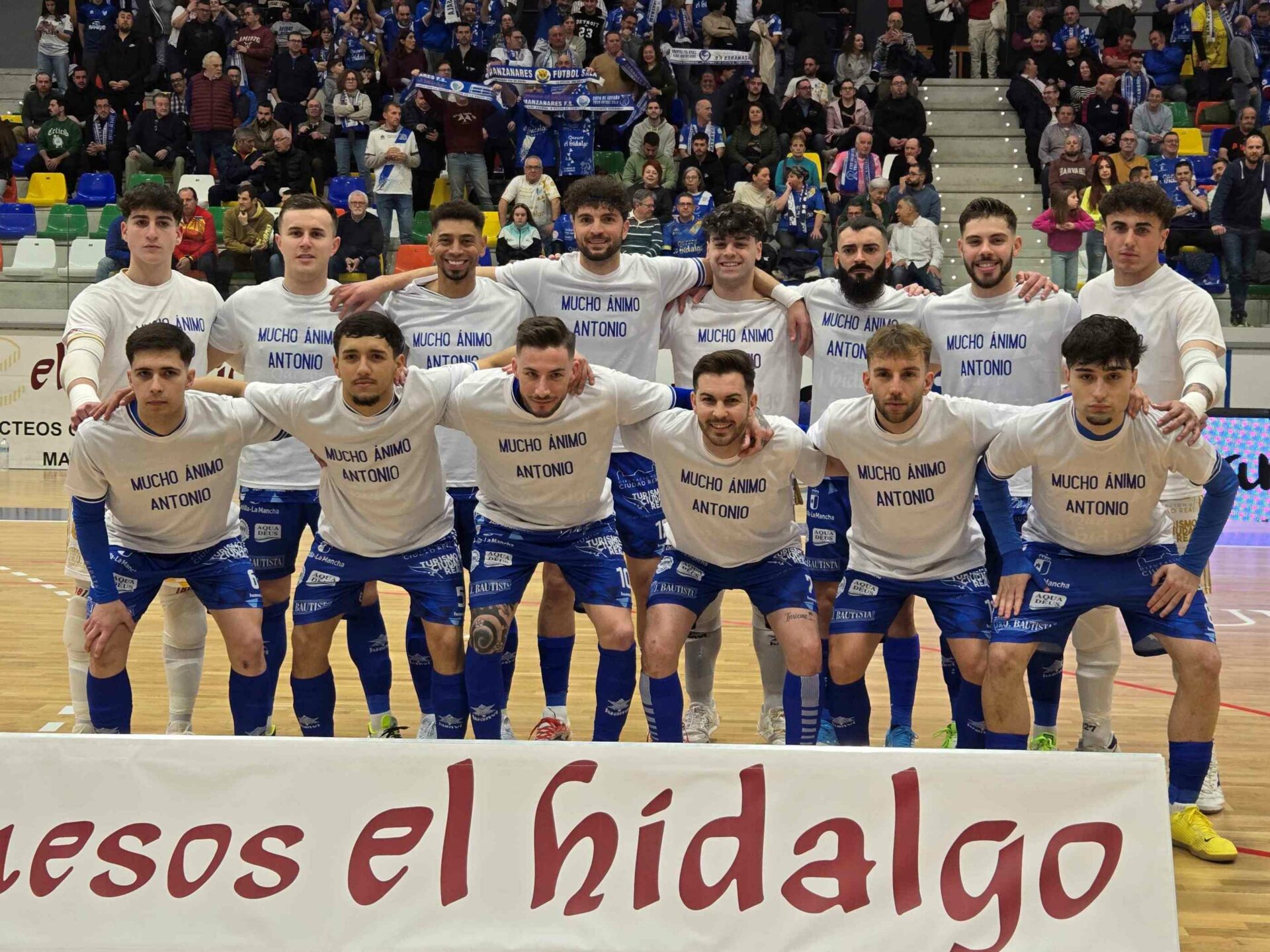 Justo reparto de puntos entre el Manzanares FS y el CD. Burela FS.