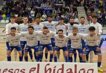 Justo reparto de puntos entre el Manzanares FS y el CD. Burela FS