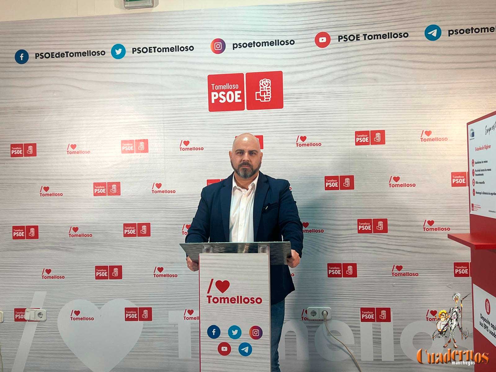 El PSOE de Tomelloso acusa a Javier Navarro de “intentar responsabilizar a terceros de sus propias decisiones”